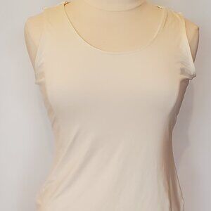 Charter Club Beige Shell Top PL